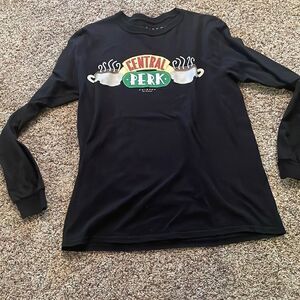 Long sleeve logo crew tee